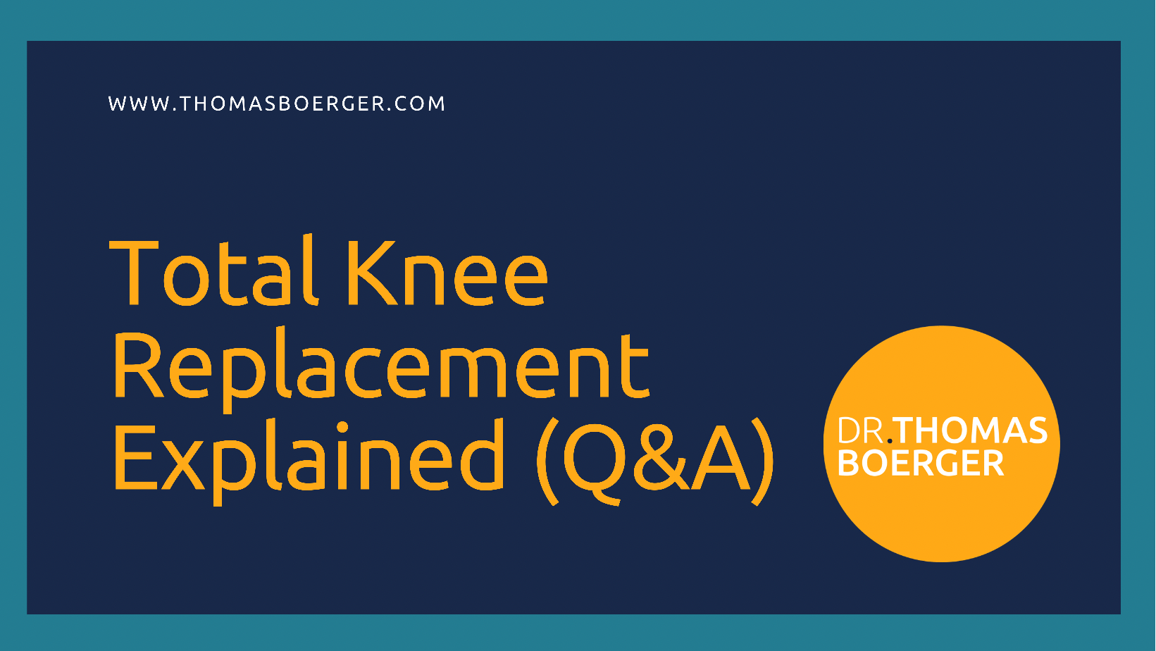 Total Knee Replacement Explained Q & A Hip and Knee Replacement